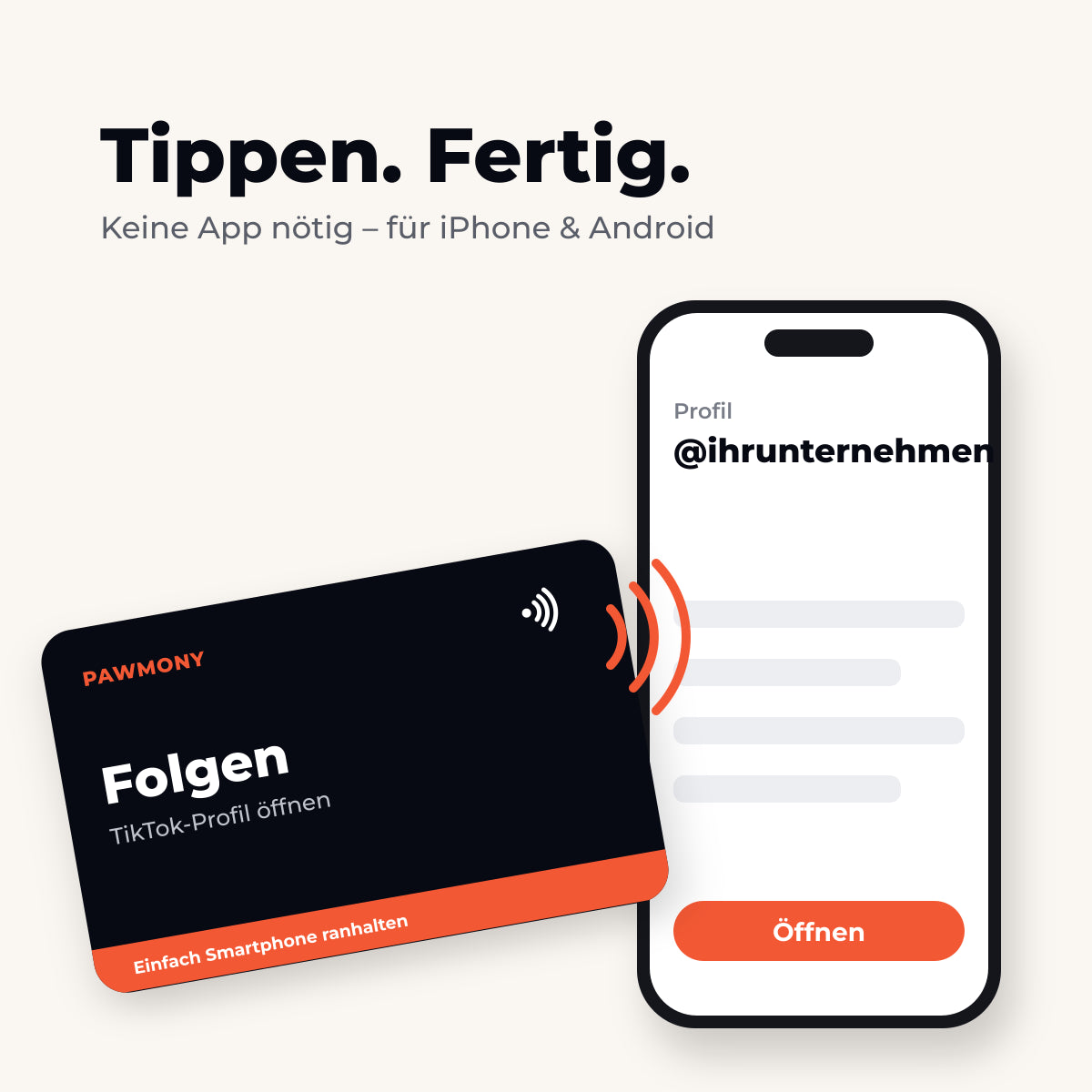 NFC Karte für TikTok – Bild 2