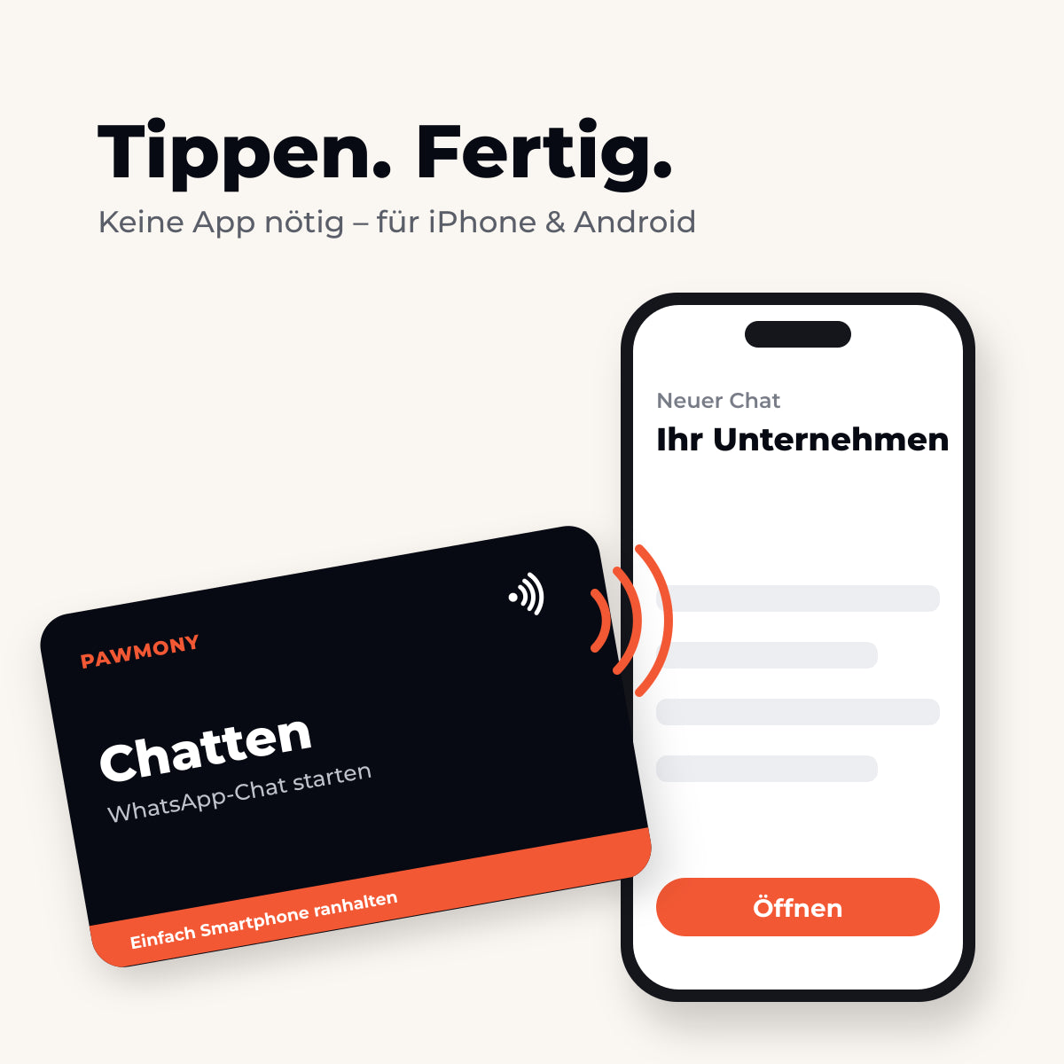 NFC Karte für WhatsApp – Bild 2