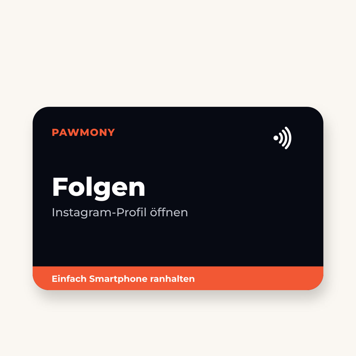 NFC Karte für Instagram – Bild 1