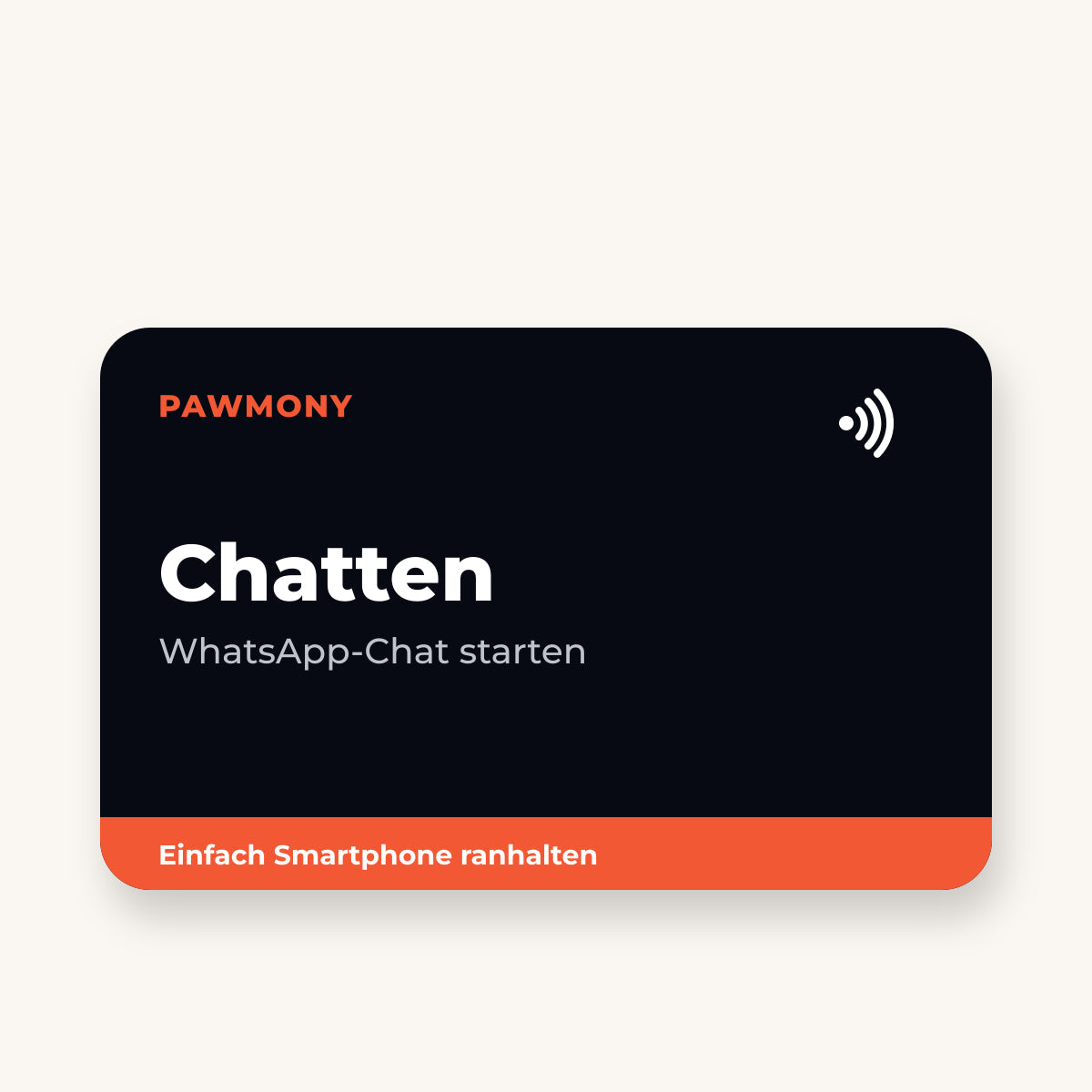 NFC Karte für WhatsApp – Bild 1
